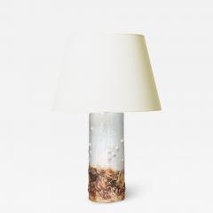 Conny Walther Rustic Textured Monumental Lamp by Conny Walther - 1677488