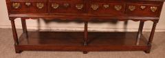 Console Called Dresser In Oak 18 Century Wales - 3092416