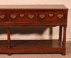 Console Called Dresser In Oak 18 Century Wales - 3092419