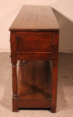 Console Called Dresser In Oak 18 Century Wales - 3092421