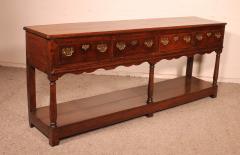 Console Called Dresser In Oak 18 Century Wales - 3092424