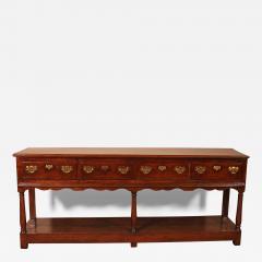 Console Called Dresser In Oak 18 Century Wales - 3097905