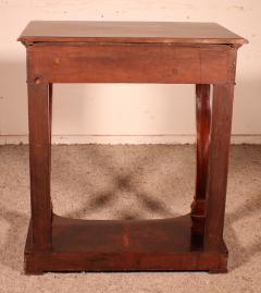 Console En Acajou poque Restauration 19 Si cle - 3296732