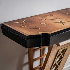 Console Table attributed to Luigi Scremin Italy - 4435586