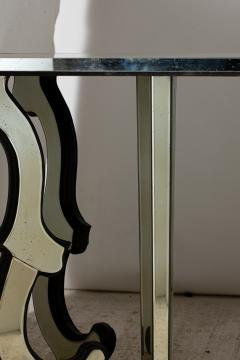 Console in Art Deco style entirely covered with mirrors - 1852242