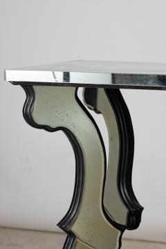 Console in Art Deco style entirely covered with mirrors - 1852245