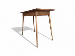 Console with Drawer and Chair in Hardwood Unknown 1950s Lot 732A - 4190689