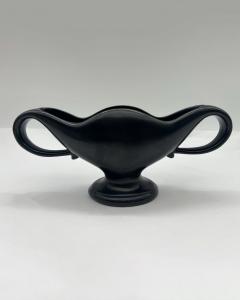 Constance Spry Twin Handled Vase with Scalloped Lip c 1930s - 4747899