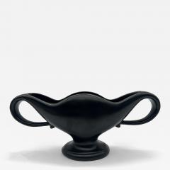Constance Spry Twin Handled Vase with Scalloped Lip c 1930s - 4748159