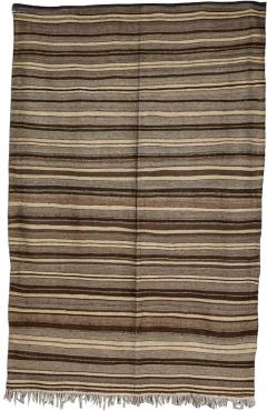 Contemporary Anatolian Low Pile Undyed Wool Rug Turkey 21st Century - 4708029