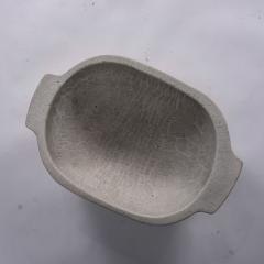 Contemporary Artisan Oolitic Limestone Bowl - 1779864