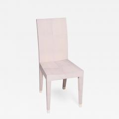 Contemporary Authentic Shagreen Pale Purple Lavender Chair - 2304632