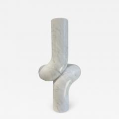 Contemporary Belgian White Marble Sculpture by Piet Van Loocke - 3262126
