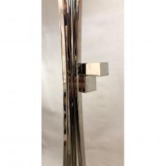 Contemporary Bespoke Italian Abstract Design Meccano Nickel Floor Lamp - 652320