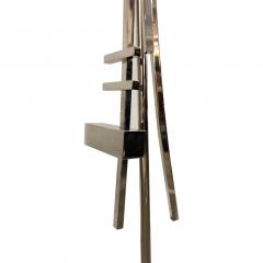 Contemporary Bespoke Italian Abstract Design Meccano Nickel Floor Lamp - 652329