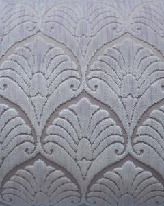 Contemporary Bevilacqua Lilac Silk Velvet Pillows In Palmya Pattern - 3344865