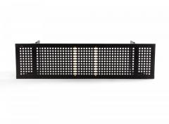 Contemporary Black Leather Button Tufted Benches - 4666048