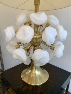 Contemporary Brass Sputnik Murano Glass Cloud Lamp Italy - 1664251