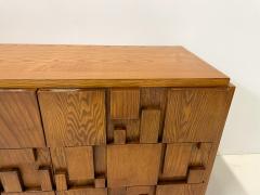 Contemporary Brutalist Style Sideboard in Ash - 2995548