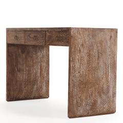 Contemporary Cerused Oak Console or Desk - 4735793