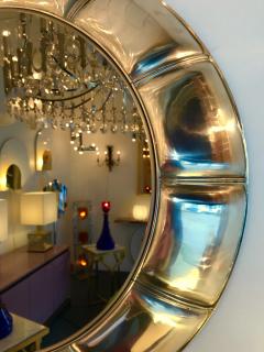 Contemporary Chain Brass Mirror Italy - 518705