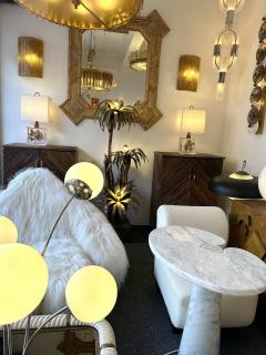 Contemporary Cola Gold Leaf Granita Murano Glass and Brass Sconce Italy - 4326245