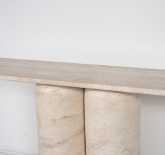 Contemporary Console Travertine Italy - 3776354