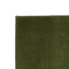 Contemporary David Delf n Green Hand Knotted Wool And Silk Rug Spain 2005 - 4793407
