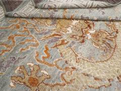 Contemporary East Turkestan Dragon Khotan Pictorial Room Size Carpet - 4780762