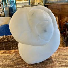 Contemporary Figural Marble Bust Depicting Heart Shaped Face Signed Forma - 3318403