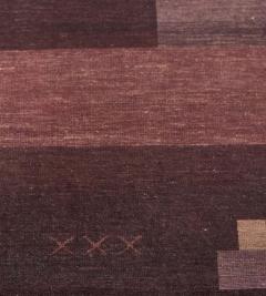 Contemporary Flatweave Patchwork Wool Rug - 2392203