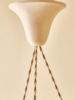 Contemporary French Sculptural Plaster Chandelier - 4795748