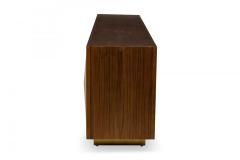 Contemporary Gilt Wood and Brass Faceted Front Sideboard - 4653165