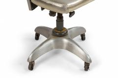 Contemporary Gold Metallic Office Swivel Chair - 4667486