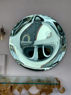 Contemporary Green Curve Mirror Italy - 1600502