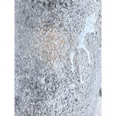 Contemporary Hammered Transparent Graniglia Murano Glass Wall Sconces - 4718649