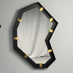 Contemporary Industrial Modern Angular Wall Mirrors Steel Brass 2020s - 3839683