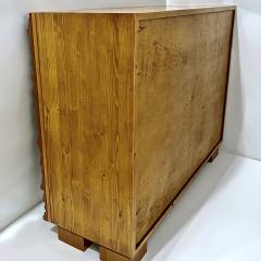 Contemporary Italian 2 Door Modern Cabinet Sideboard in Solid Carved Beech Wood - 3367665