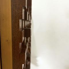 Contemporary Italian 2 Door Modern Cabinet Sideboard in Solid Carved Beech Wood - 3367670