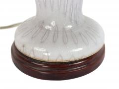 Contemporary Italian Murano Light Purple Glass Table Lamp - 1377959