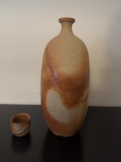 Contemporary Japanese Bootle Vase - 3976819
