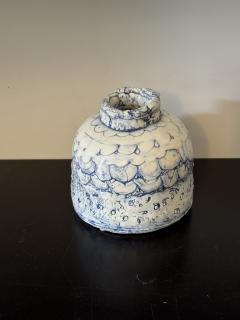 Contemporary Japanese Textured Jar - 4505492