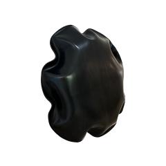 Contemporary Jordi Ribaud Black Natural Leather Wall Sculpture 2025 - 4808826