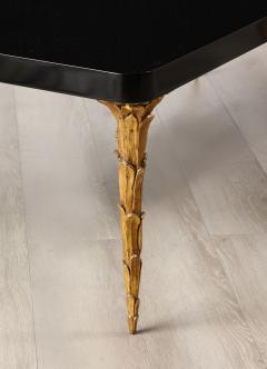 Contemporary Lacquer and Bronze Coffee Table - 3389255