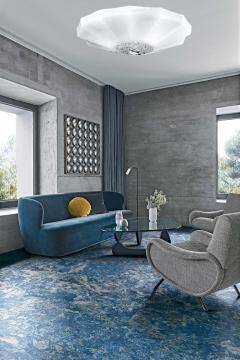 Contemporary Large Murano Glass Ceiling Light or Flush Mount - 2344297