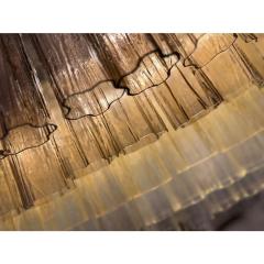 Contemporary Large Murano Glass Chandelier in Gold - 4303204