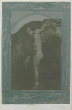 Contemporary Lithograph of Icarus circa 2000 - 4030900