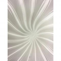 Contemporary Milky White Spider Sphere Table Lamp in Murano Glass - 4602770
