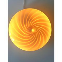 Contemporary Milky White and Beige Swirls Murano Glass Flush Mount Wall Sconce - 4302863