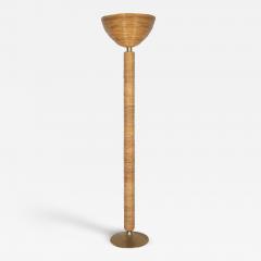 Contemporary Modern Bamboo Floor Lamp - 3272627